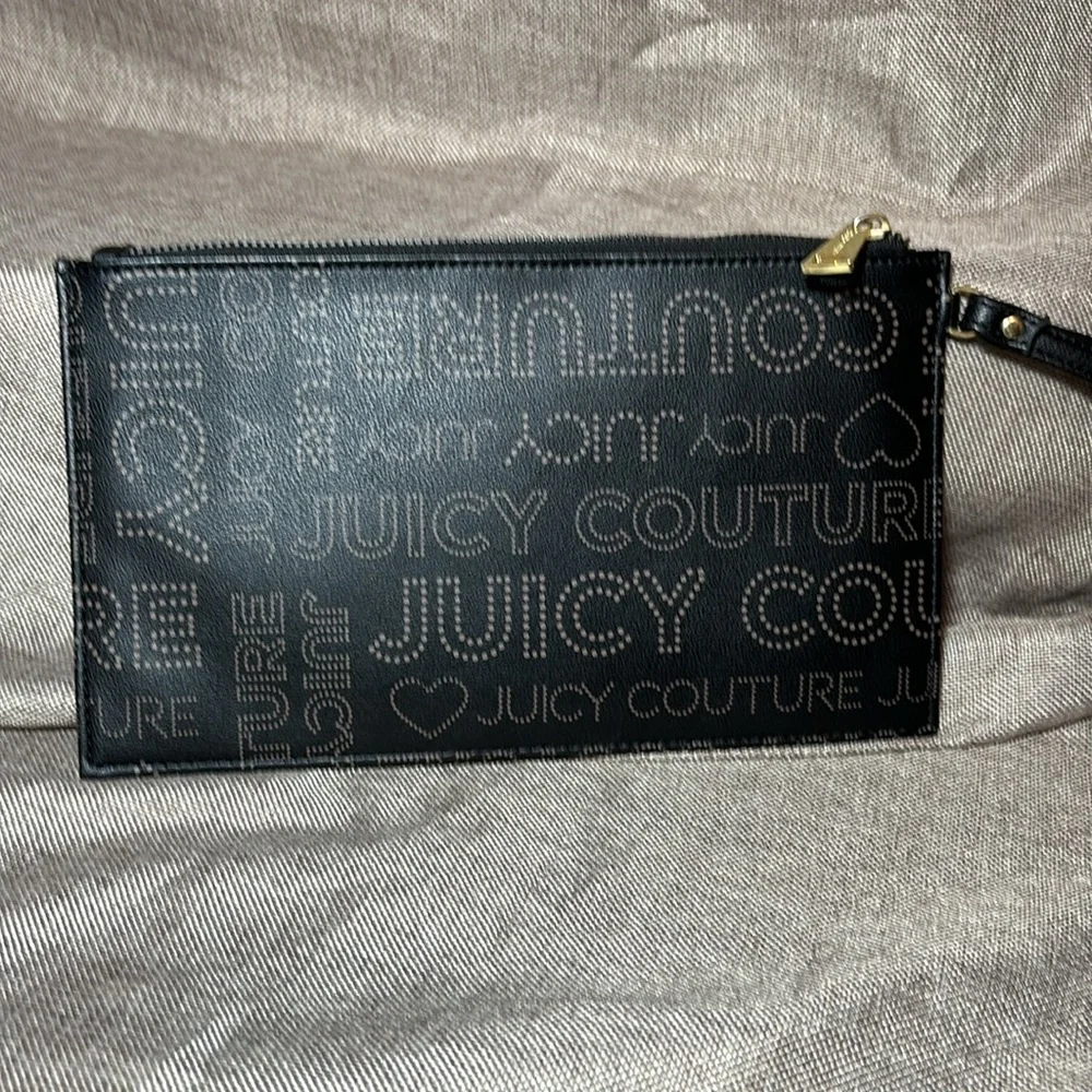 Juicy Couture Black Promenade Wristlet